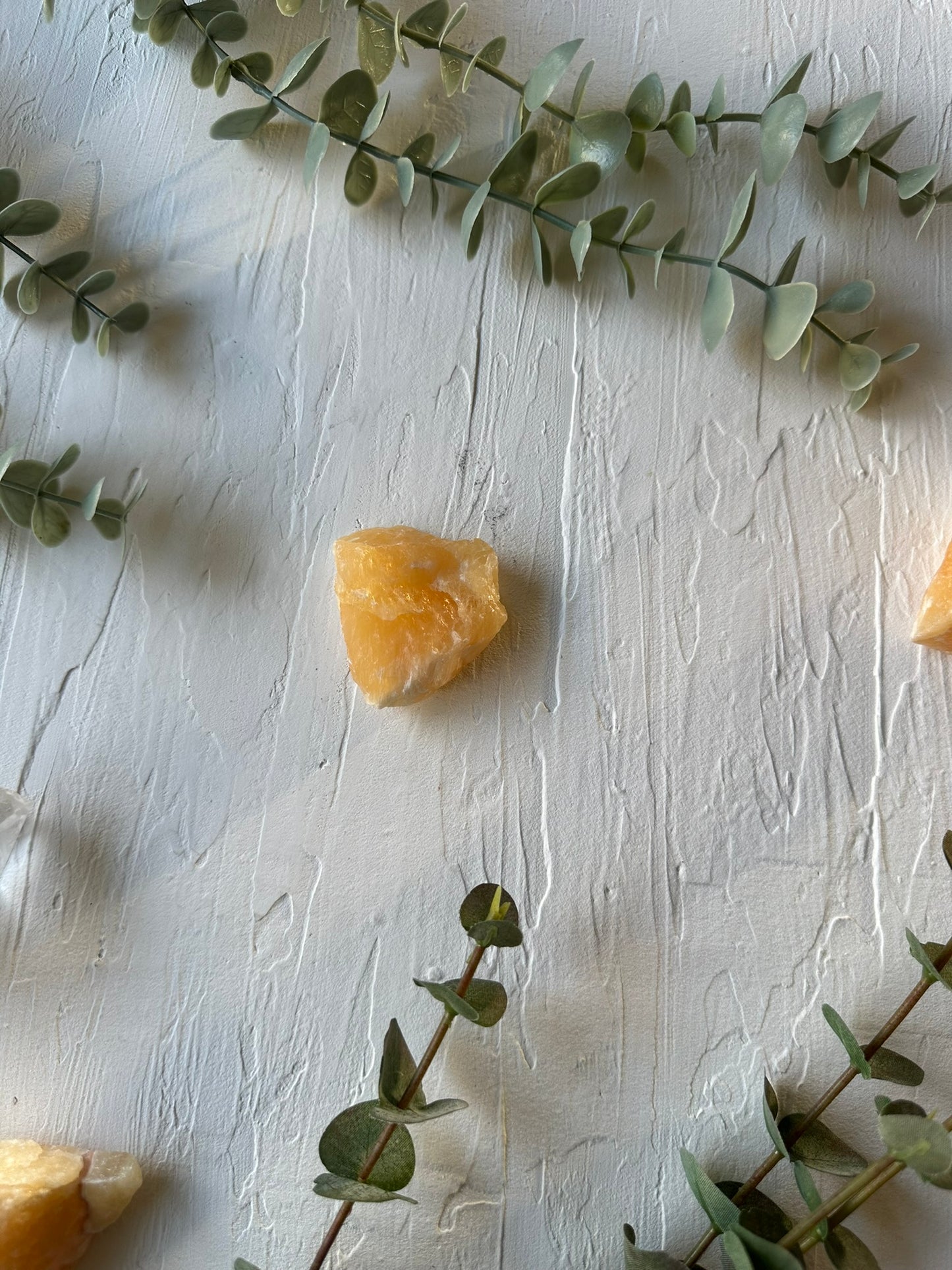 Orange Calcite Raw