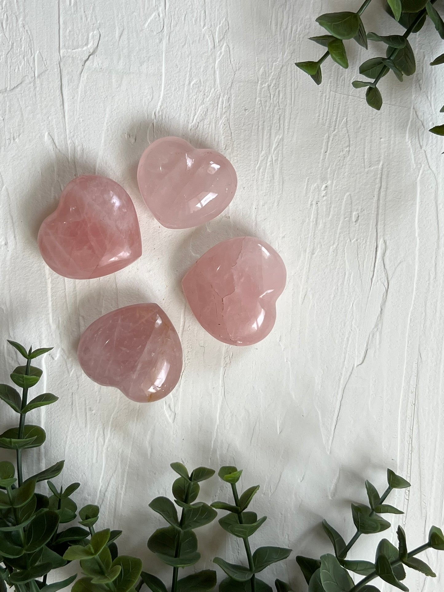 Rose Quartz Hearts