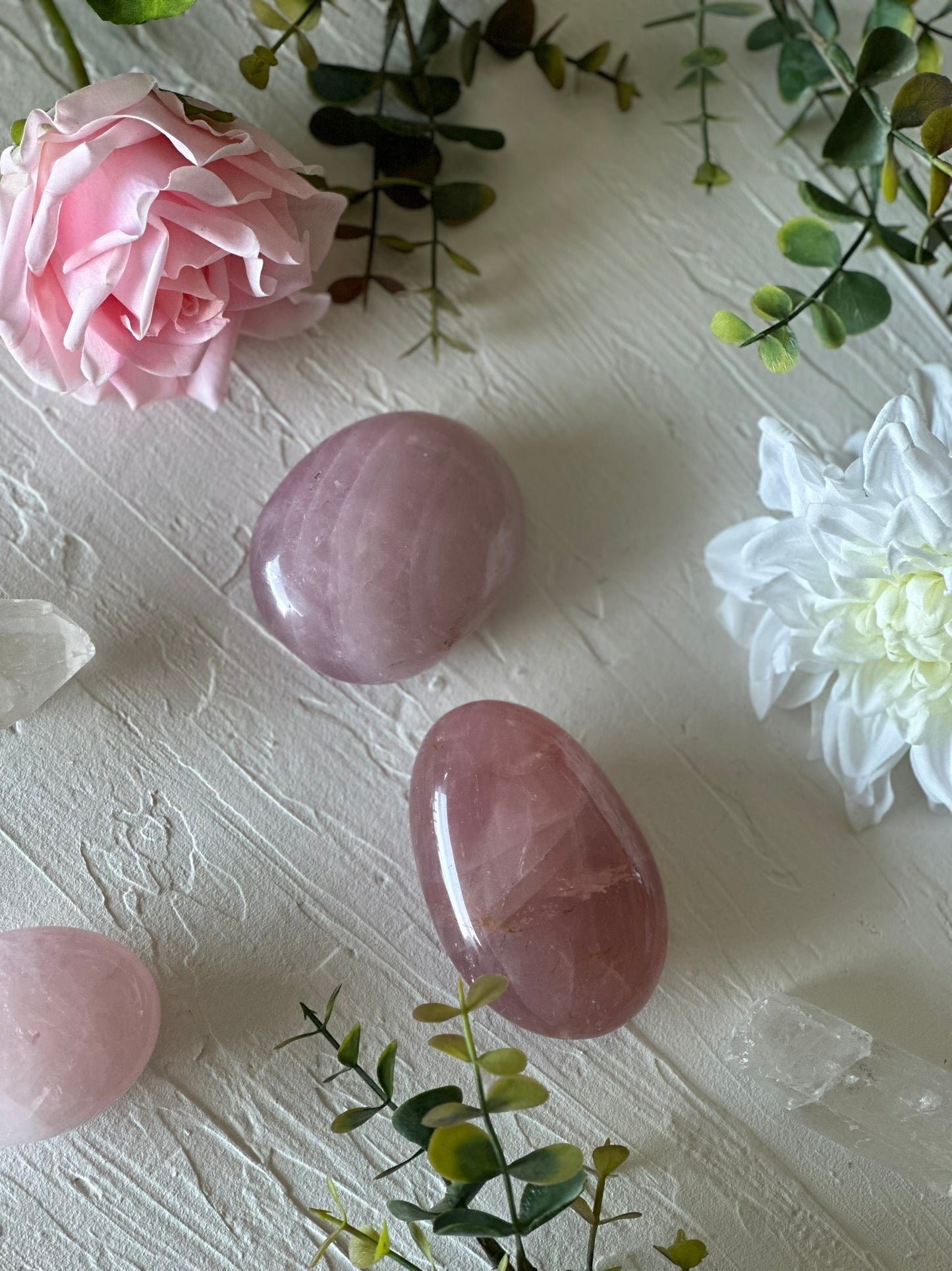 Rose Quartz Palmstones