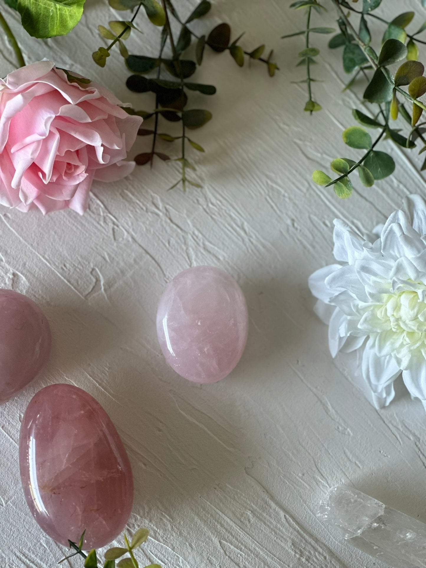 Rose Quartz Palmstones