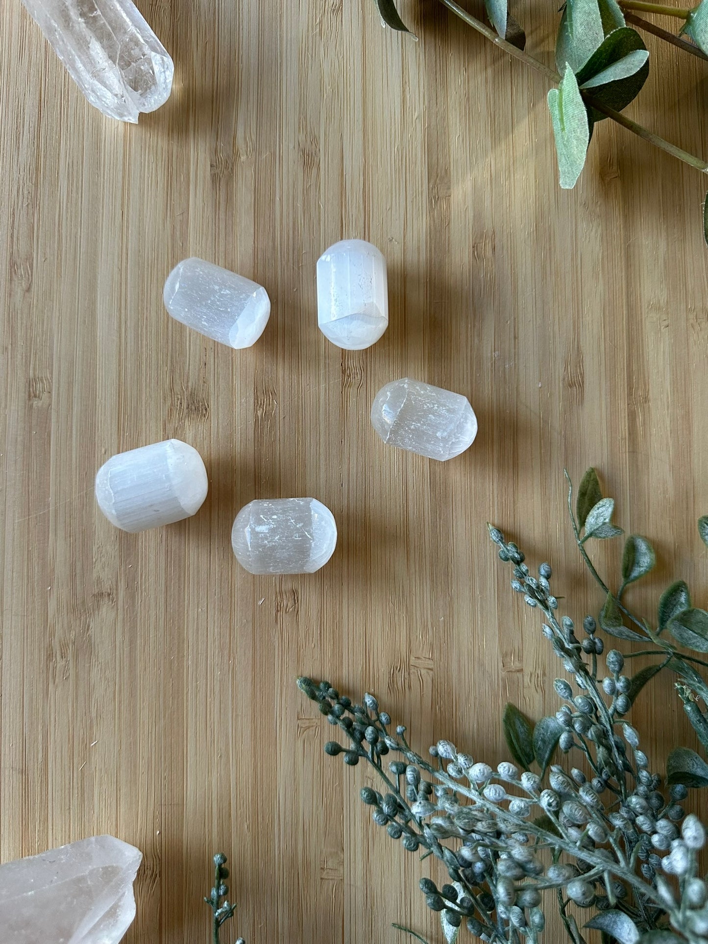 Selenite Tumbled