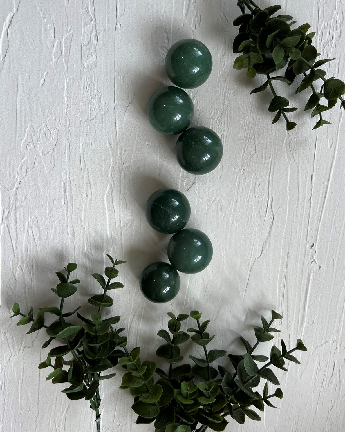 Green Aventurine Spheres